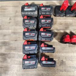 HOUSTON LOCATION - AS-IS MILWAUKEE BATTERY PACK QTY - 20