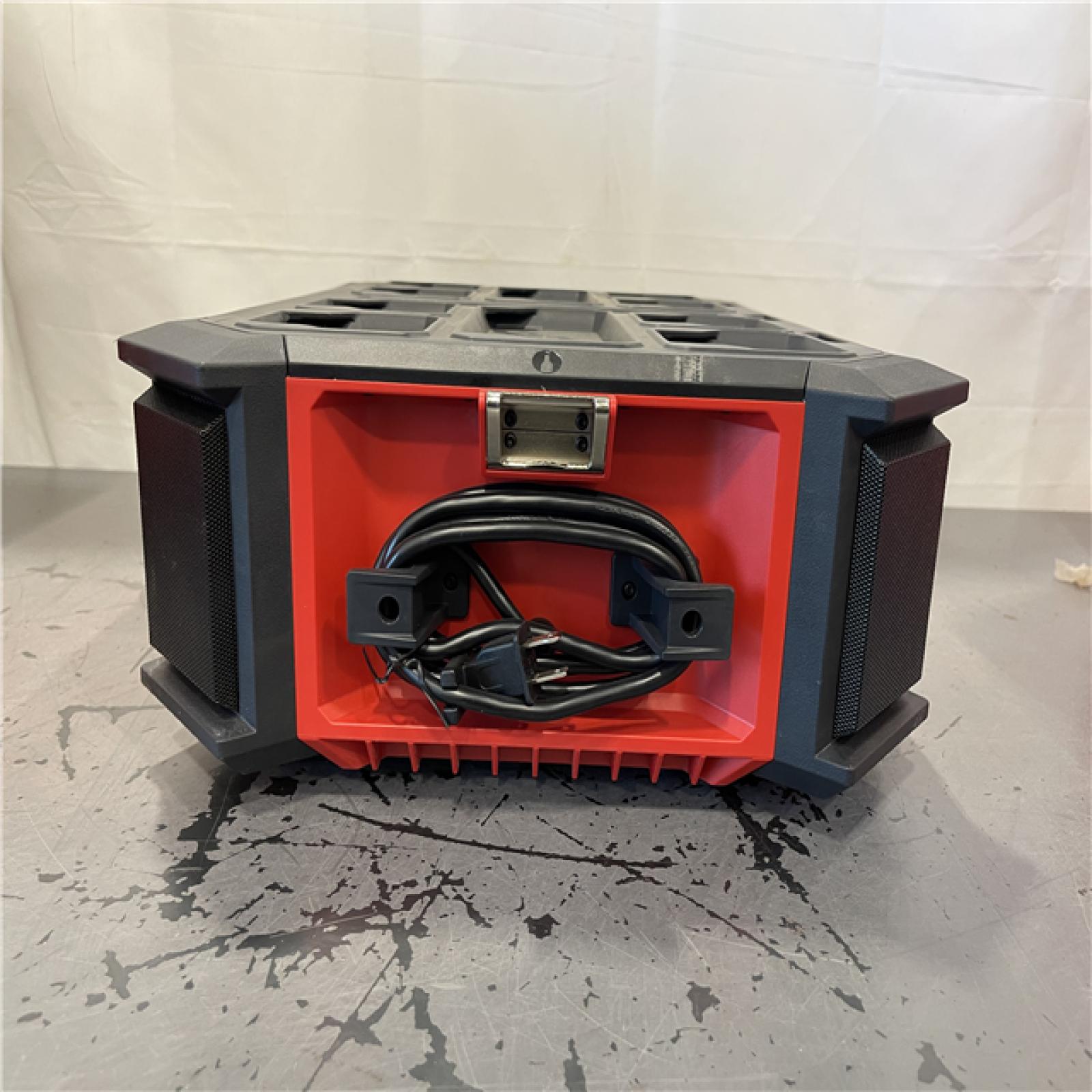 AS-IS- Milwaukee 18V M18 PACKOUT Lithium-Ion Cordless Radio  (Tool Only)