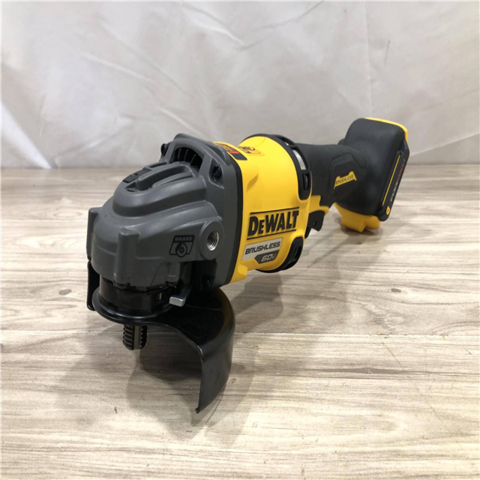 AS-IS DEWALT 60V MAX Cordless 4.5 in. to 6 in. Small Angle Grinder(Tool Only)