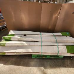 Phoenix AS-IS Barrette Outdoor Living VersaRail 4 in. x 4 in. x 120 in. White Flat Post Wrap Pallet (17-Posts)