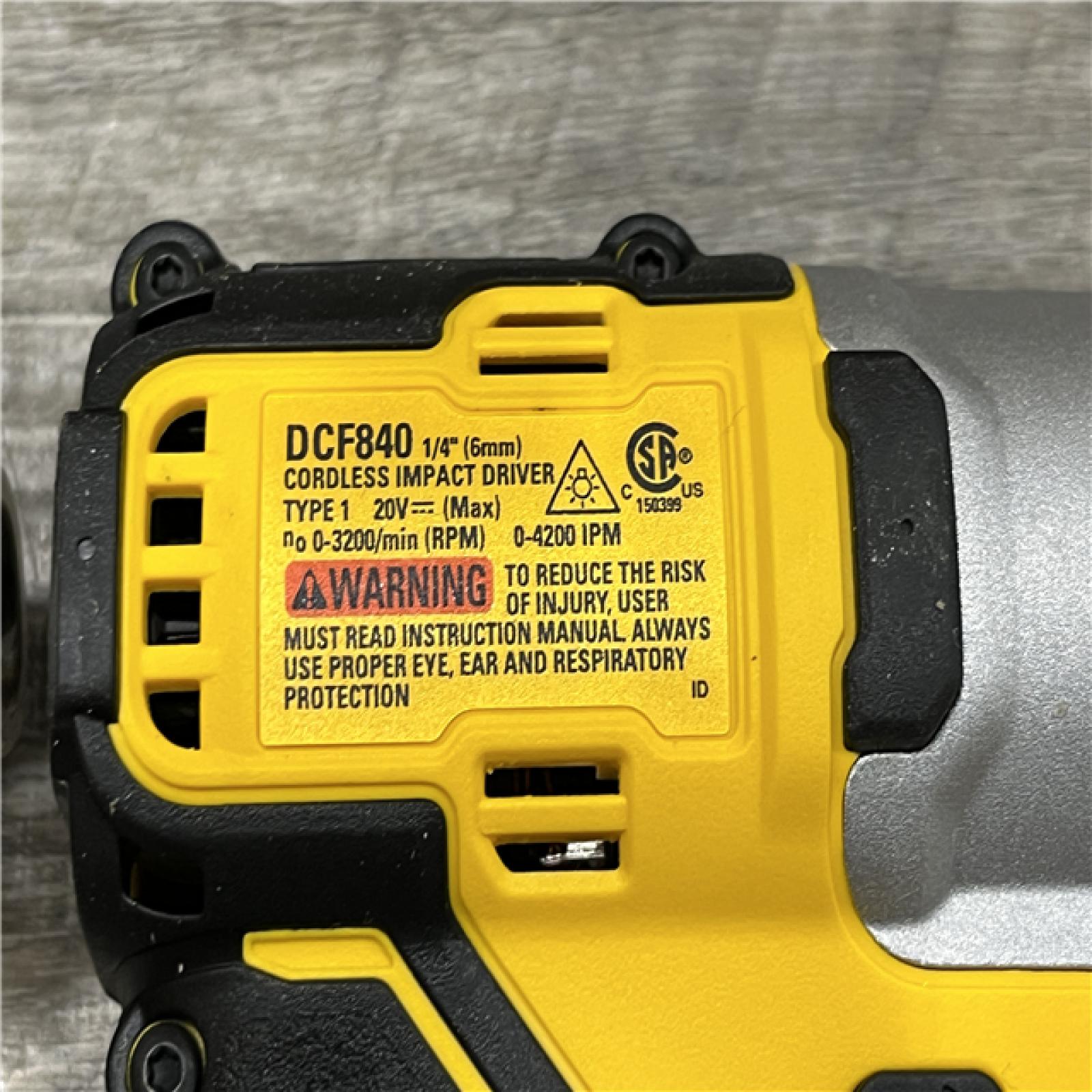 AS-IS DEWALT 20V MAX 2-Tool Hammer Drill and Impact Combo Kit