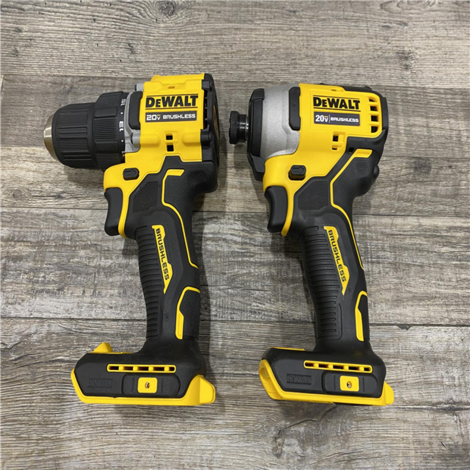 AS-IS DEWALT ATOMIC 20-Volt MAX Lithium-Ion Cordless Combo Kit