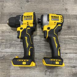 AS-IS DEWALT ATOMIC 20-Volt MAX Lithium-Ion Cordless Combo Kit