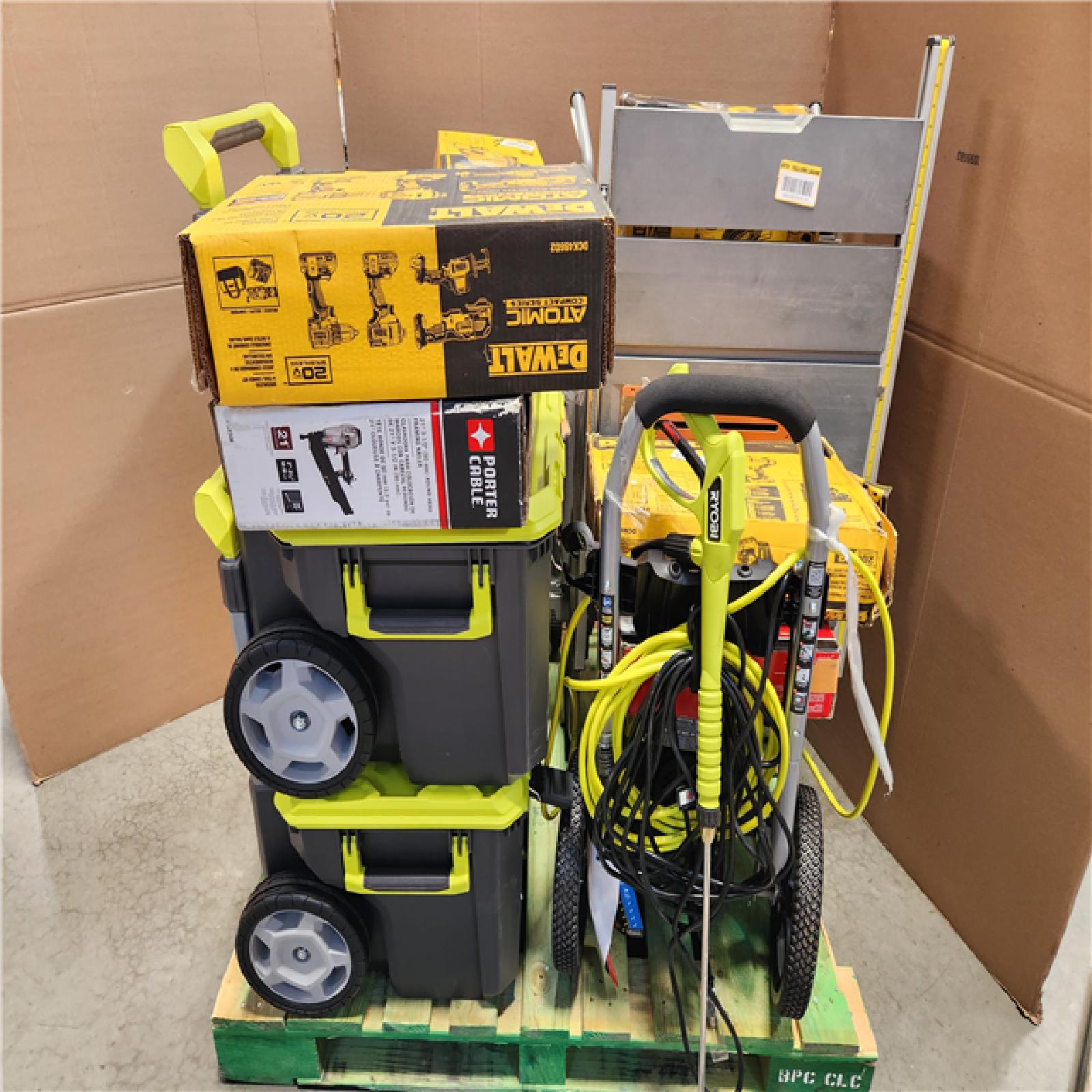 CALIFORNIA AS-IS TOOL PALLET