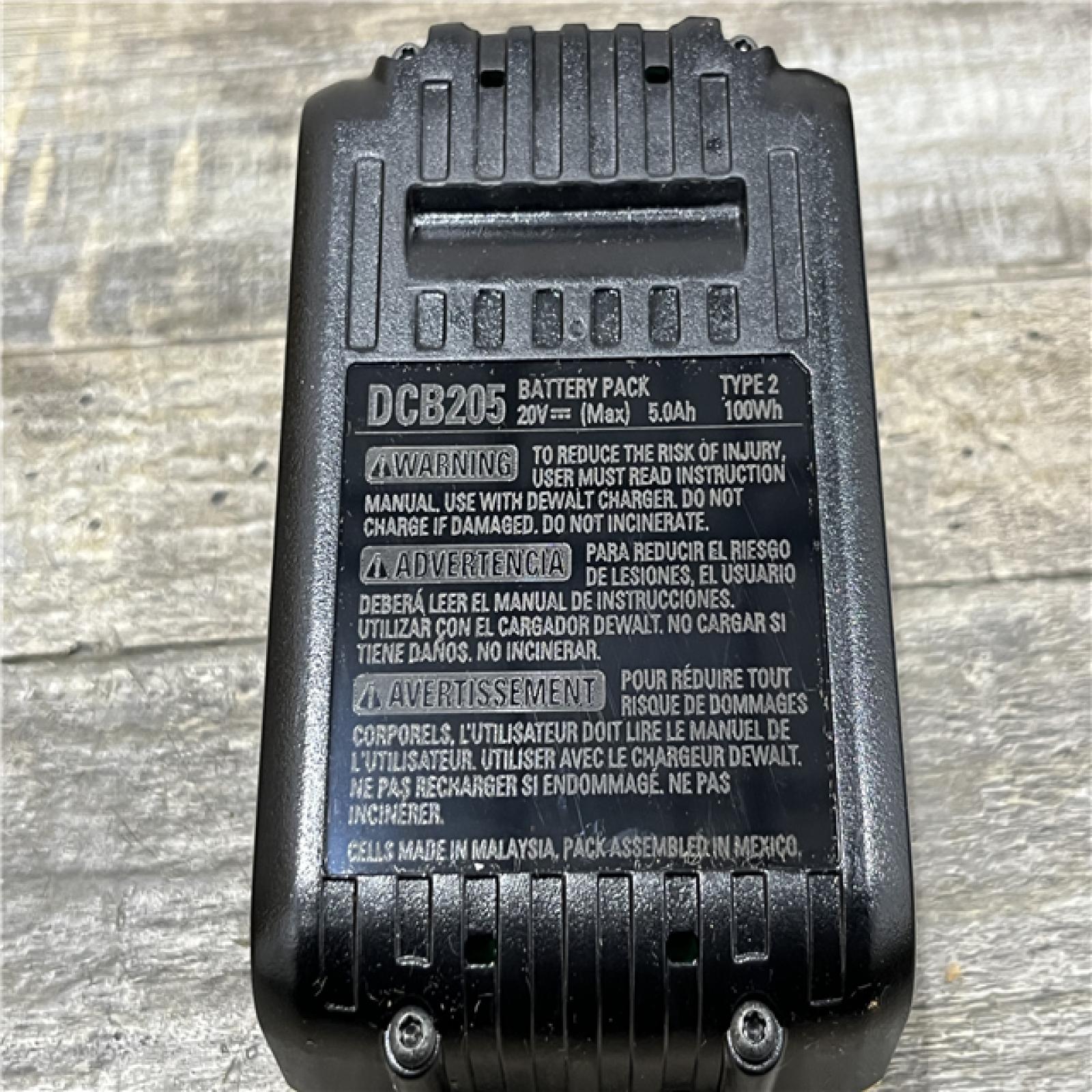 AS-IS DEWALT 20-Volt Maximum XR 5.0 Ah Battery Pack and Charger Kit