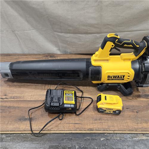 AS-IS DeWalt Brushless Cordless Battery Powered Handheld Leaf Blower KIT