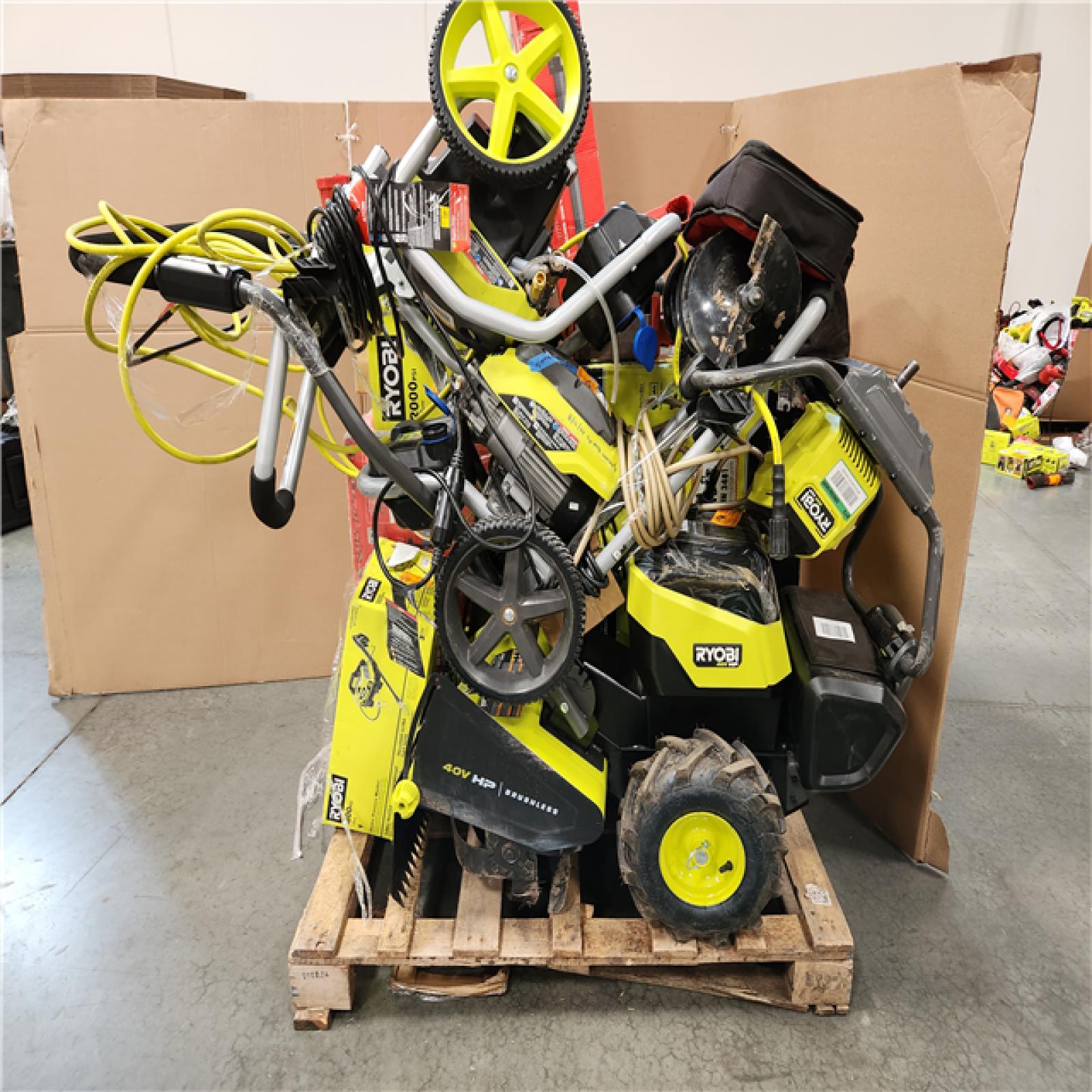 CALIFORNIA  AS-IS TOOL PALLET