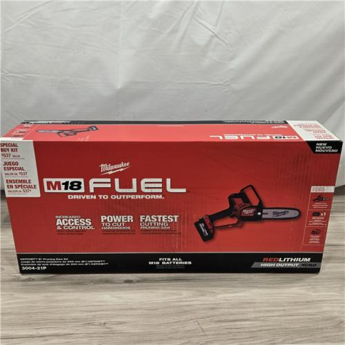 NEW! - Milwaukee M18 FUEL 18V Cordless HATCHET Pruning Saw Kit