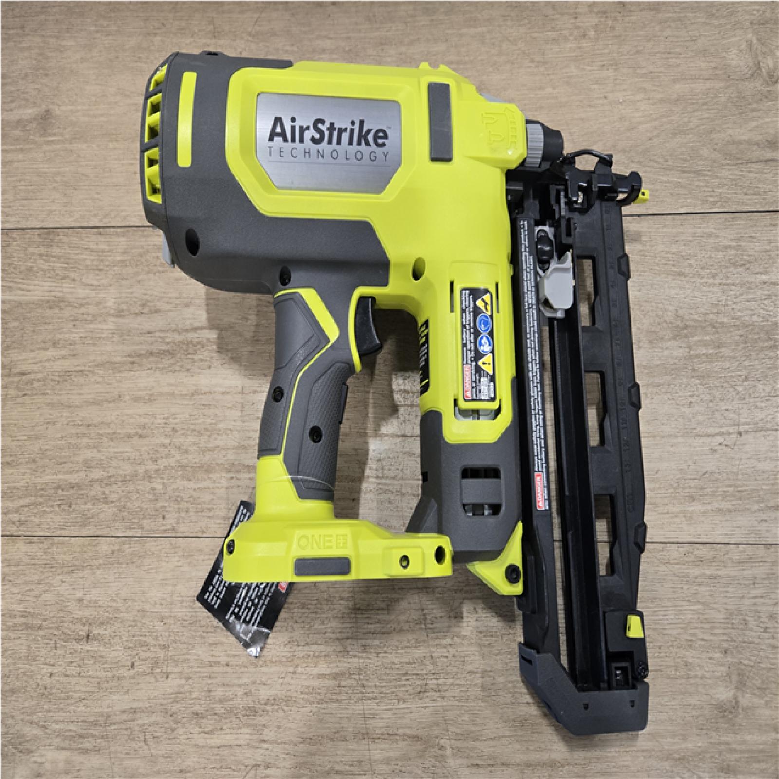 AS-IS RYOBI ONE+ 18V AirStrike 16-Gauge Cordless Finish Nailer (Tool Only)