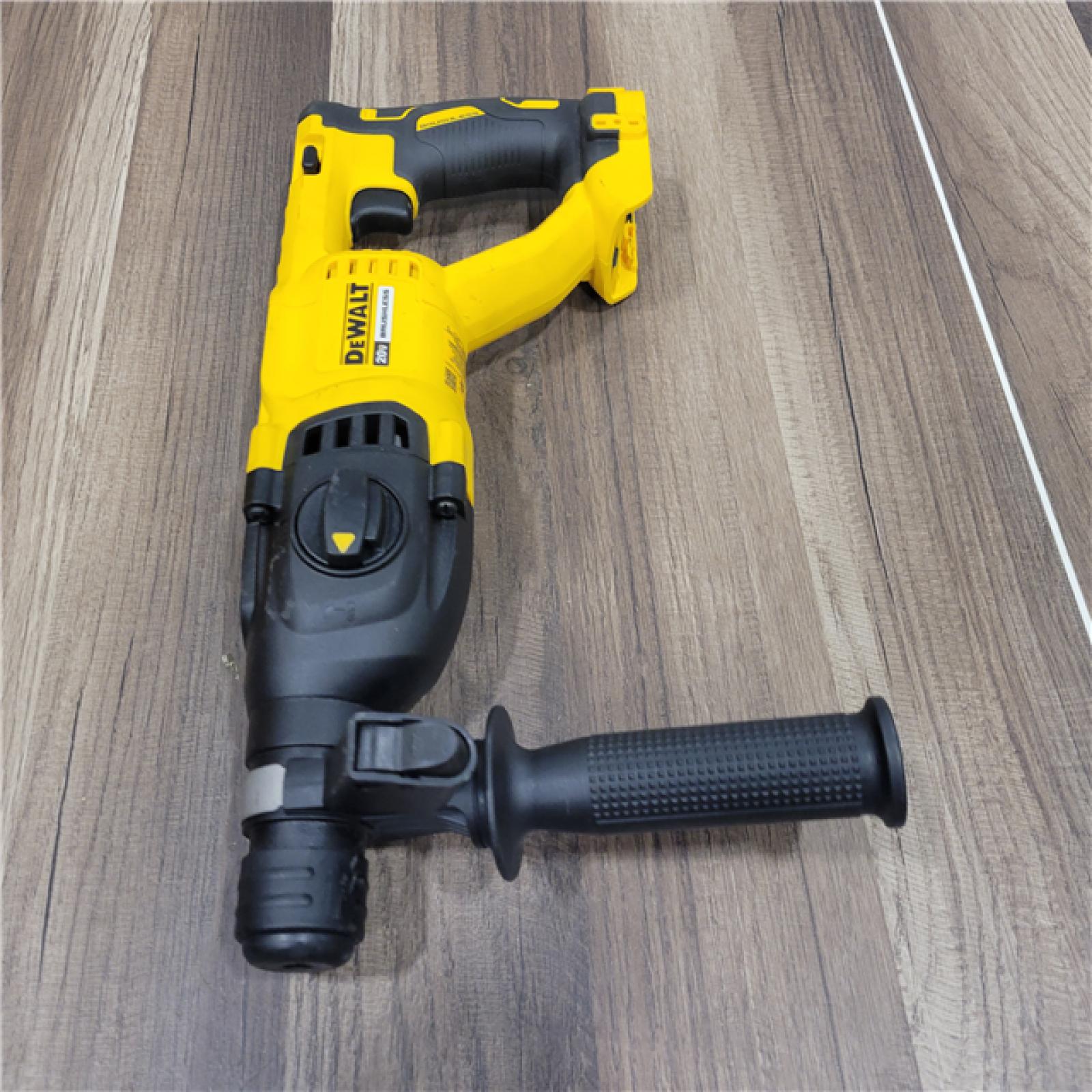 AS-IS DEWALT 20V MAX Cordless Brushless 1 in. SDS Plus D-Handle Concrete and Masonry Rotary Hammer (Tool Only)