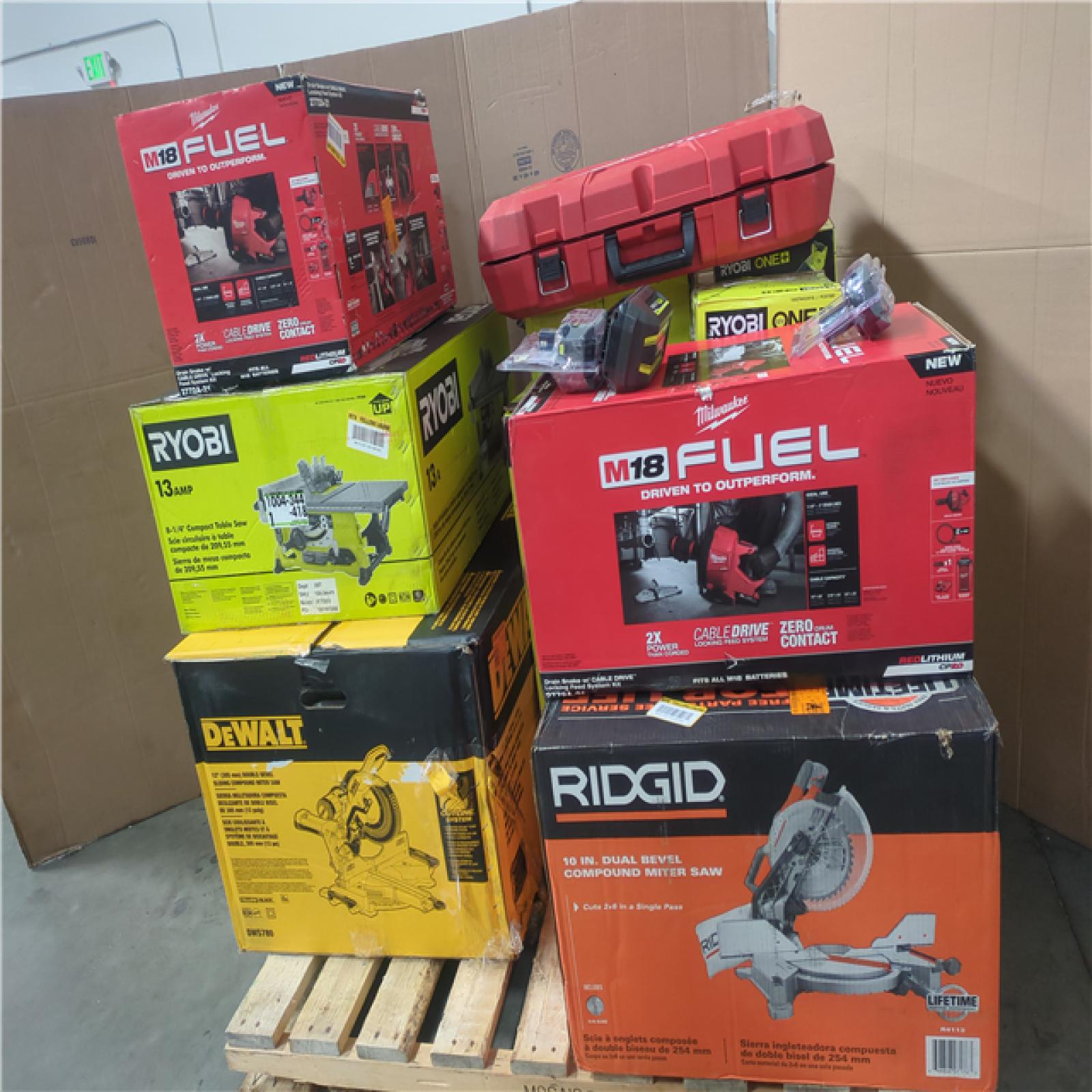 CALIFORNIA AS-IS TOOL PALLET