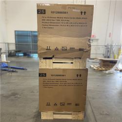 DALLAS LOCATION - Husky Heavy-Duty 72 in. W x 24 in. D 15-Drawer Matte Black Mobile Workbench Cabinet with Solid Wood Top (2 UNITS)