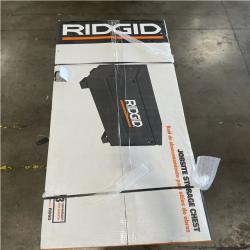 DALLAS LOCATION - AS-IS RIGID 28 in. H x 60 in. W x 24 in. D Universal Storage Chest (BLACK STEEL)