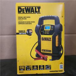 Phoenix LIKE NEW DEWALT 1600-Peak Amp Portable Jump Starter with Digital Compressor and USB Power Bank