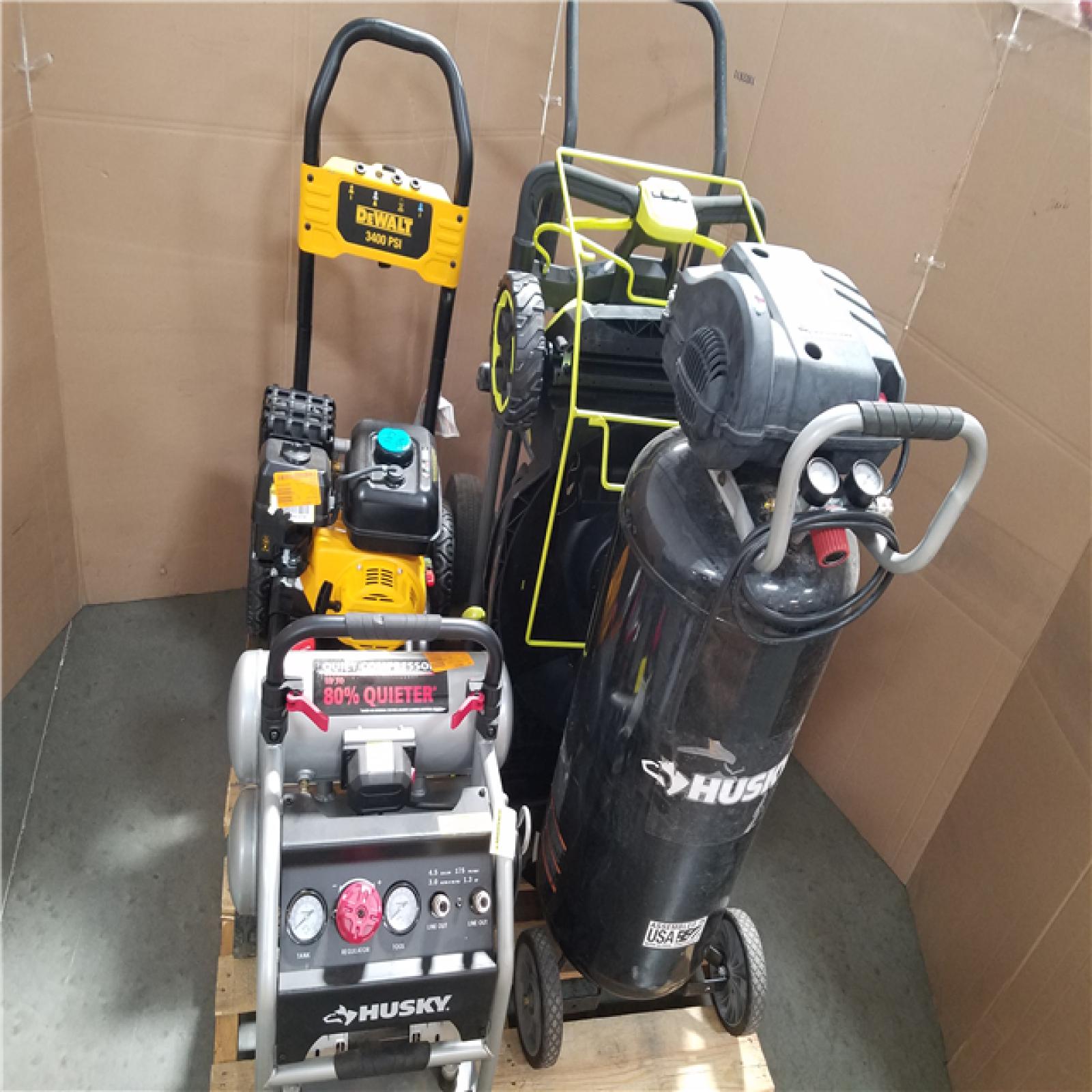 CALIFORNIA AS-IS OUTDOOR POWER EQUIPMENT