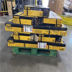 DALLAS LOCATION -  DEWALT Yellow 3-Tier Steel Garage Storage Shelving Unit (50 in. W x 48 in. H x 18 in. D) 9 CASES