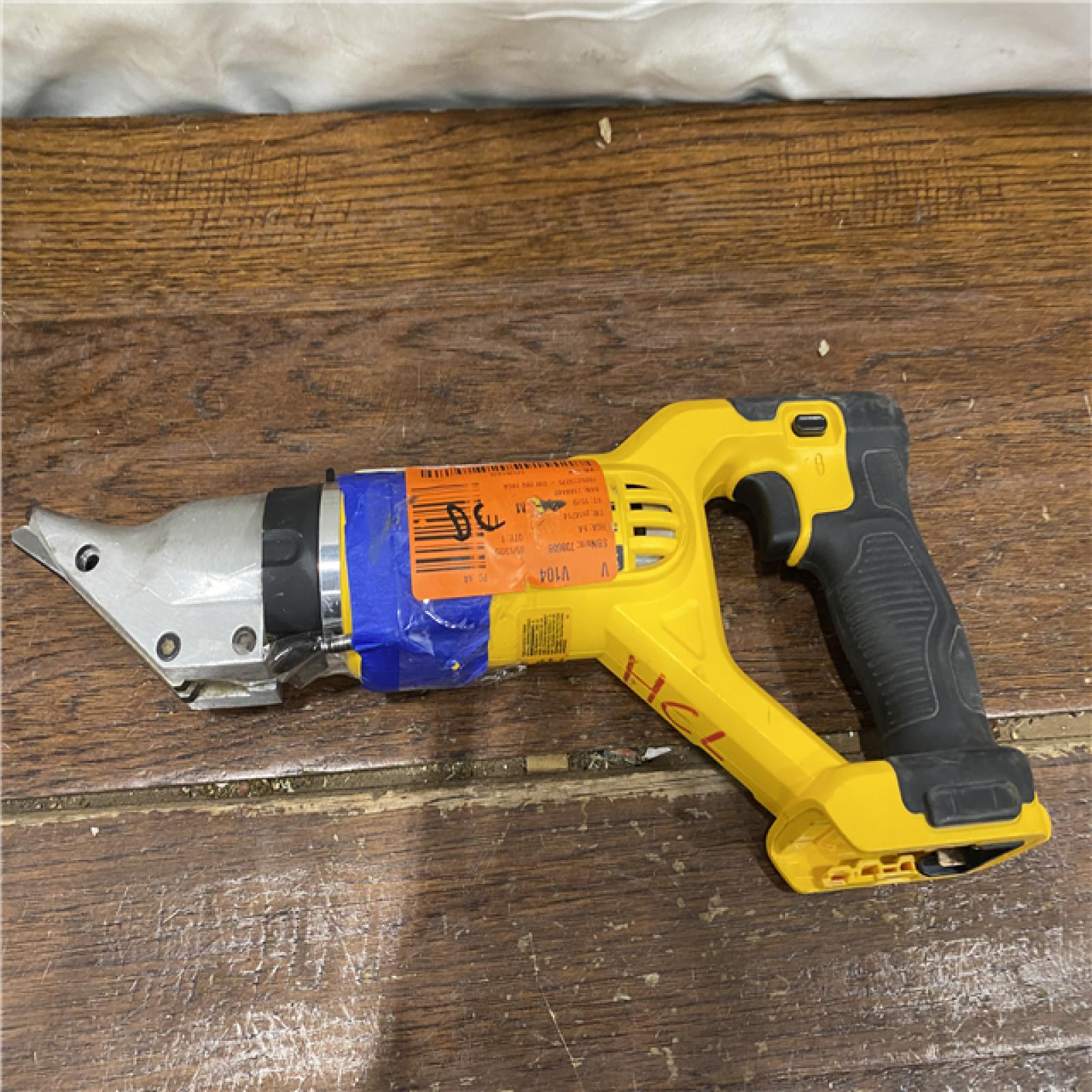 AS-IS Dewalt 20V MAX 18 Gauge Swivel Head Shears Bare Tool Only