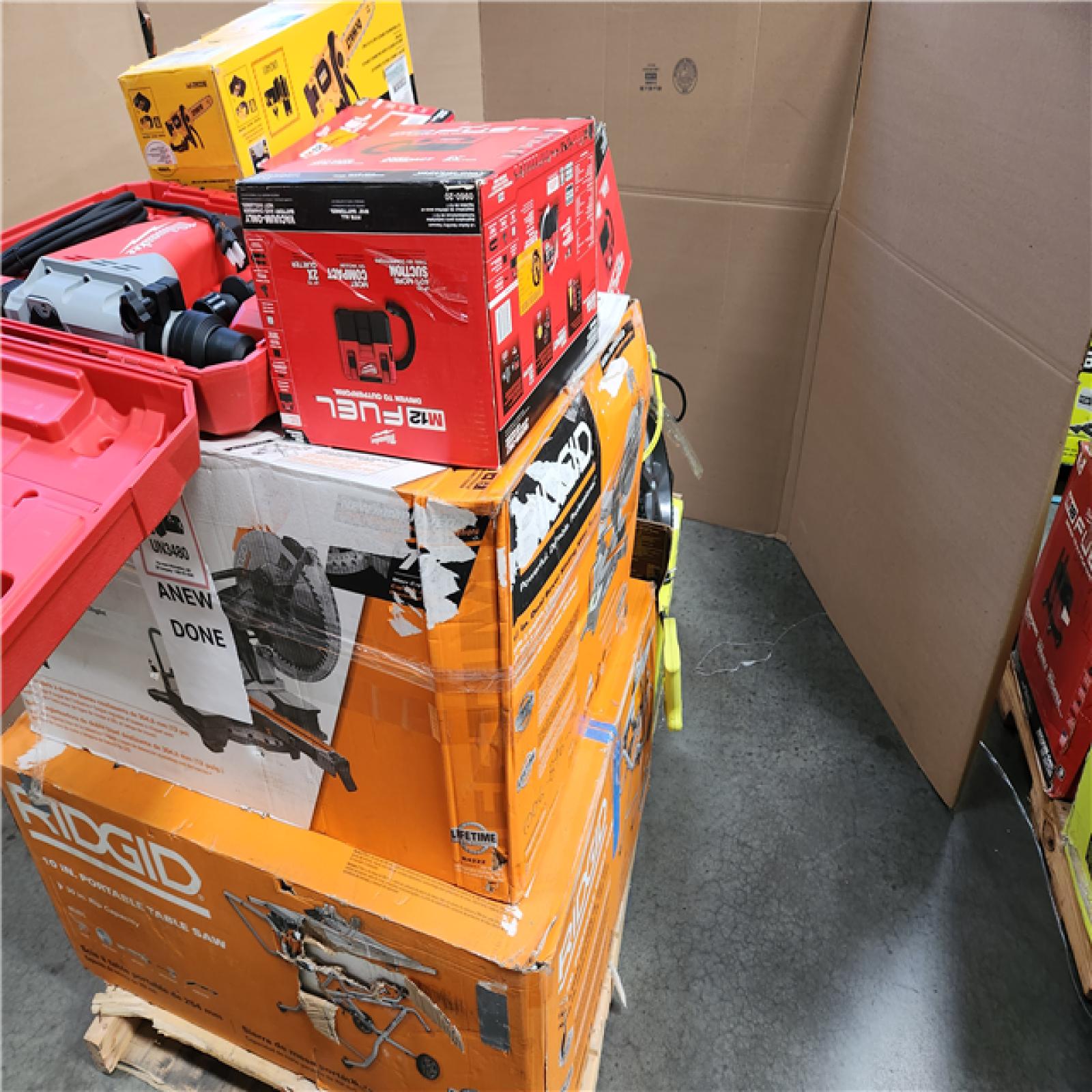 California AS-IS TOOL PALLET
