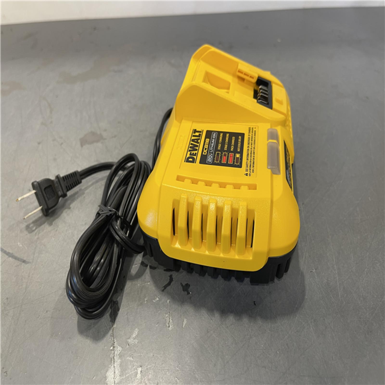 AS-IS - DeWalt 20V MAX / 60V MAX FLEXVOLT Lithium-Ion Fan Cooled Fast Battery Charger