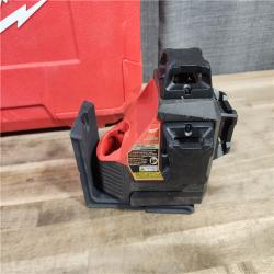 HOUSTON - LOCATION - AS-IS Milwaukee-3632-21 M12 Green Beam Laser 360° 3-Plane Kit