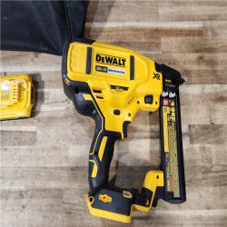 HOUSTON LOCATION - AS - IS DEWALT 20V MAX XR Lithium-Ion Cordless 18-Gauge Narrow Crown Stapler Kit