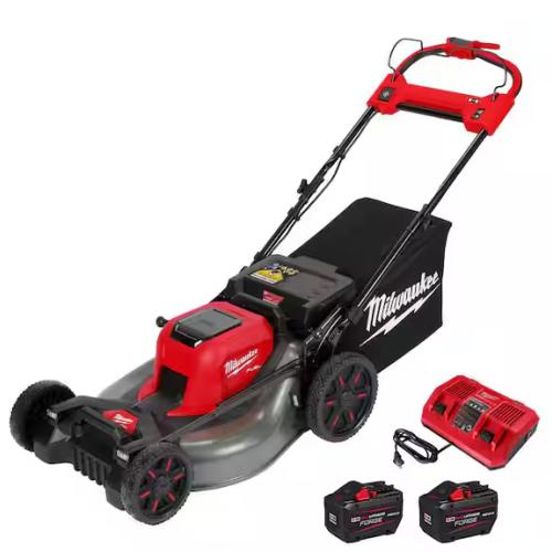 DALLAS LOCATION- NEW!- Milwaukee M18 FUEL 21 Self-Propelled Dual Battery Mower Kit