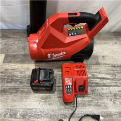 AS-IS Milwaukee FUEL 120 MPH 500 CFM 18V Brushless Cordless Battery Powered Leaf Blower Kit