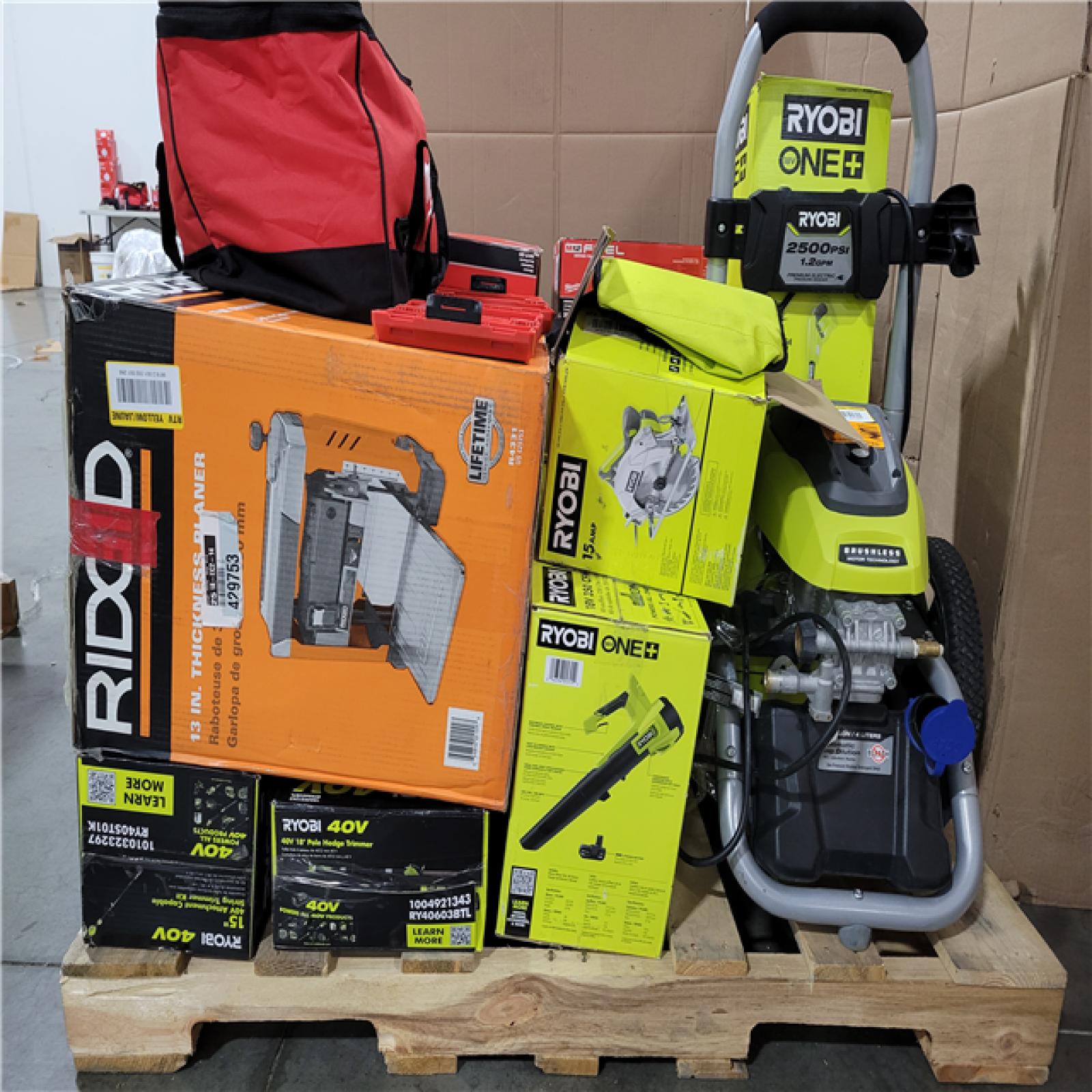 CALIFORNIA AS-IS TOOL PALLET