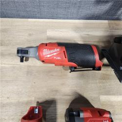 HOUSTON LOCATION - AS-IS MILWAUKEE 4 TOOL COMBO