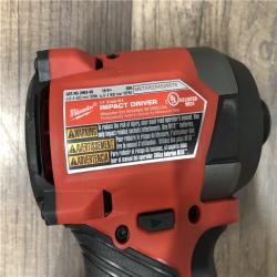 AS-IS Milwaukee FUEL 18V Lithium-Ion Brushless Cordless 1/4 in. Hex Impact Driver (Tool-Only)