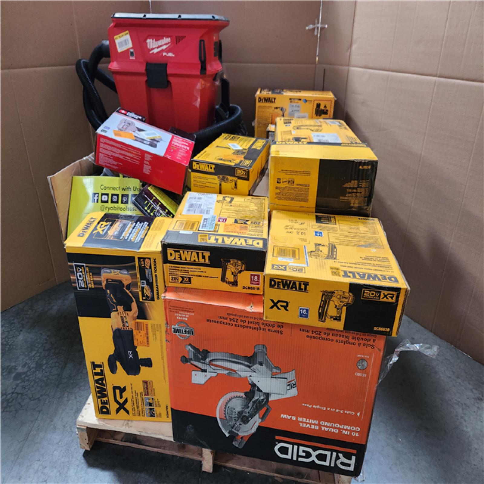 CALIFORNIA AS-IS TOOL PALLET