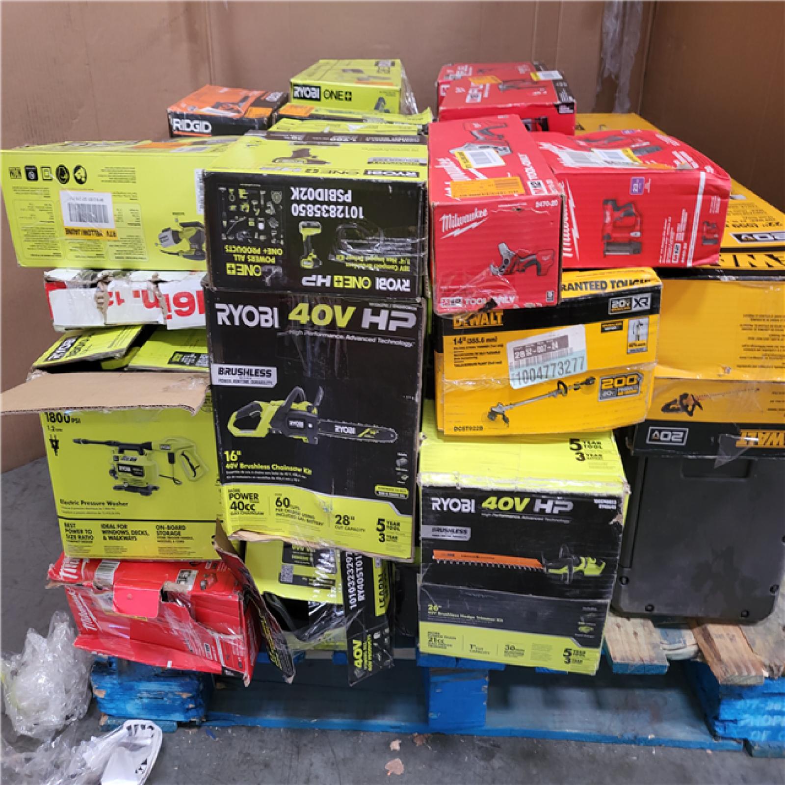 CALIFORNIA AS-IS TOOL PALLET