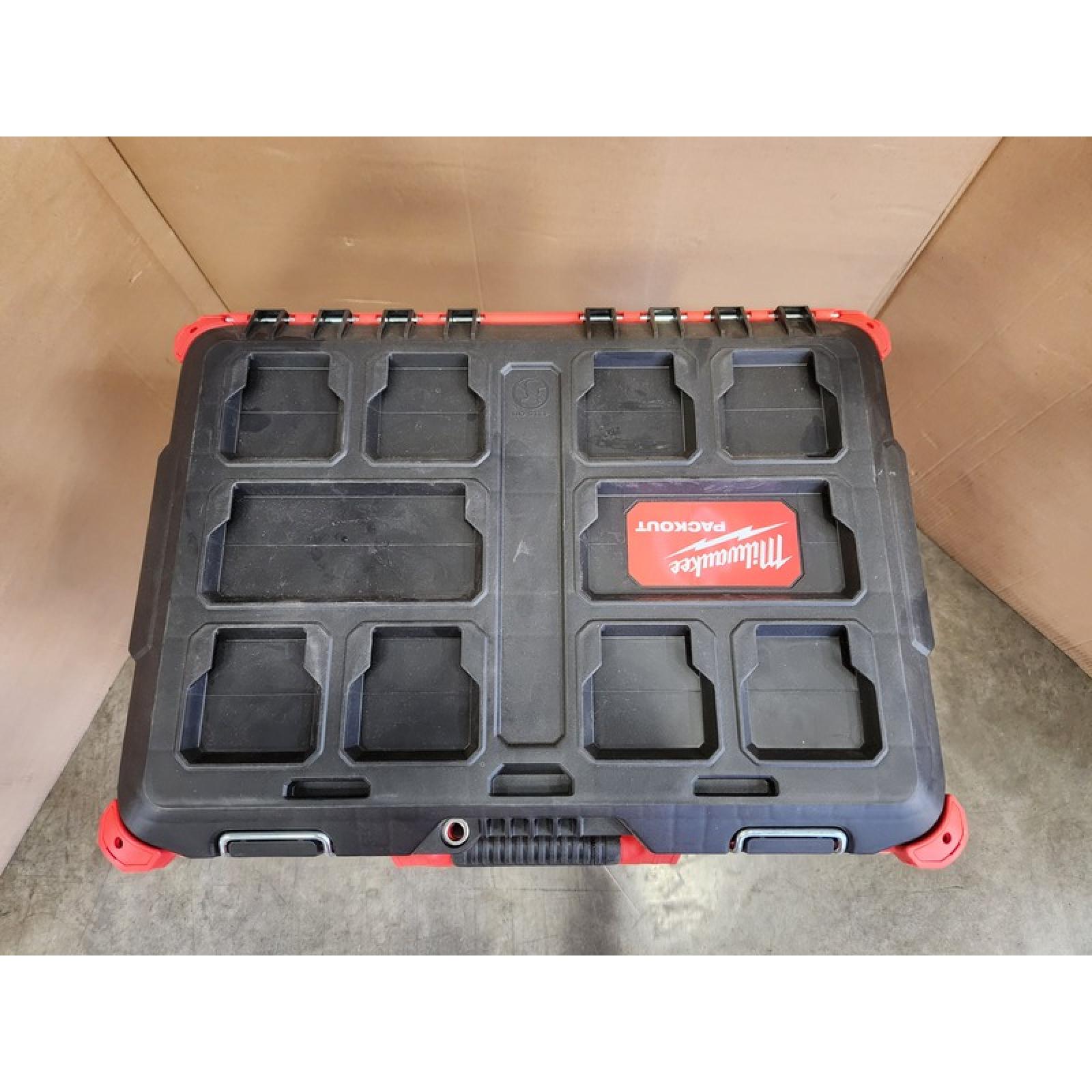 Phoenix NEW Milwaukee PACKOUT 22 in. Rolling Tool Box  22 in. Large Tool Box and 22 in. Medium Tool Box ProSystem Low Profile Handle