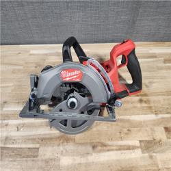 HOUSTON LOCATION - AS-IS Milwaukee FUEL 18V Lithium-Ion Cordless 7-1/4 in. Rear Handle Circular Saw (Tool-Only)