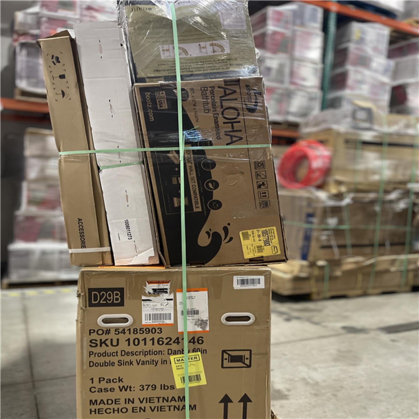 DALLAS LOCATION- AS-IS HOME IMPROVEMENT PALLET