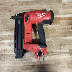 HOUSTON LOCATION - AS-IS Milwaukee FUEL 18-Volt Lithium-Ion Brushless Cordless Gen II 18-Gauge Brad Nailer (Tool-Only)