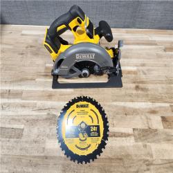 HOUSTON LOCATION - AS-IS DEWALT FLEXVOLT 60V MAX Cordless Brushless 7-1/4 in. Circular Saw with Brake (Tool Only)