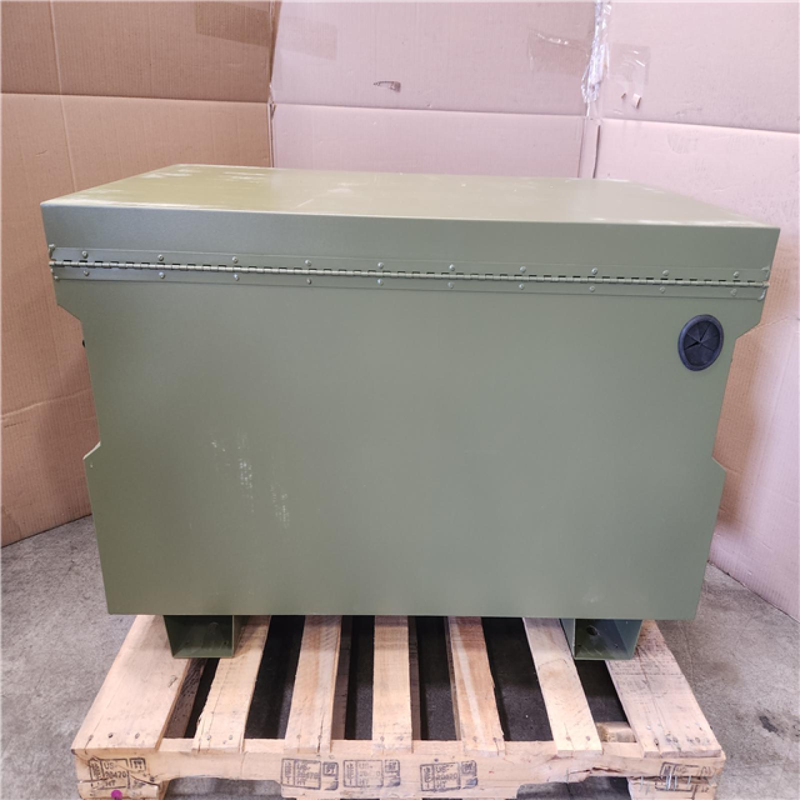Phoenix NEW Husky 48 in. W x 24 in. D x 27.6 in. H Matte Army Green Steel Jobsite Box