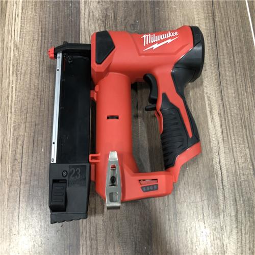 AS-IS Milwaukee M12 12-Volt 23-Gauge Lithium-Ion Cordless Pin Nailer (Tool-Only)