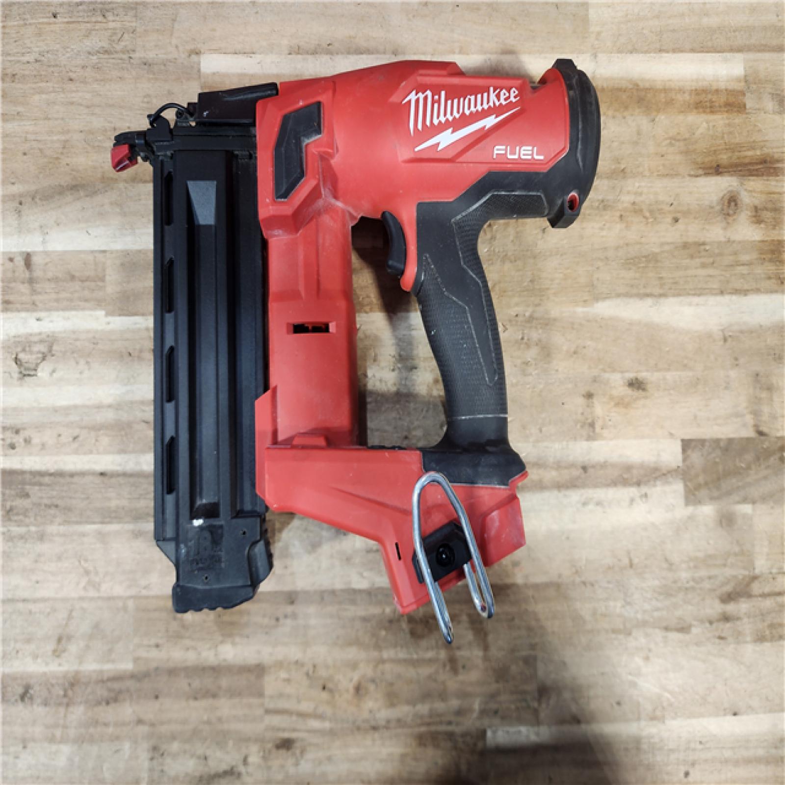 HOUSTON LOCATION - AS-IS Milwaukee FUEL 18-Volt Lithium-Ion Brushless Cordless Gen II 18-Gauge Brad Nailer (Tool-Only)