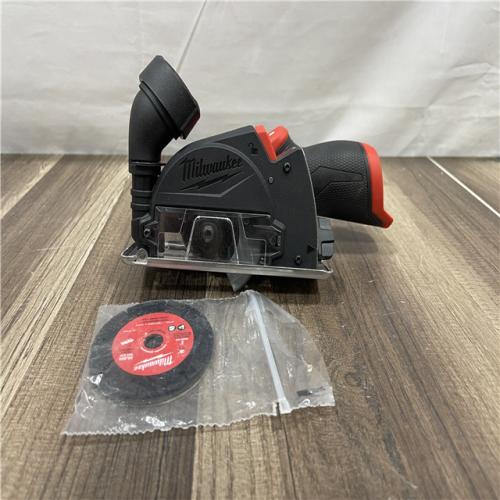 AS-IS Milwaukee M12 FUEL 12V Lithium-Ion Brushless Cordless 3 in. Cut Off Saw (Tool-Only)