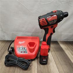 AS-IS- Milwaukee - M12 12V Cordless Screwdriver Kit