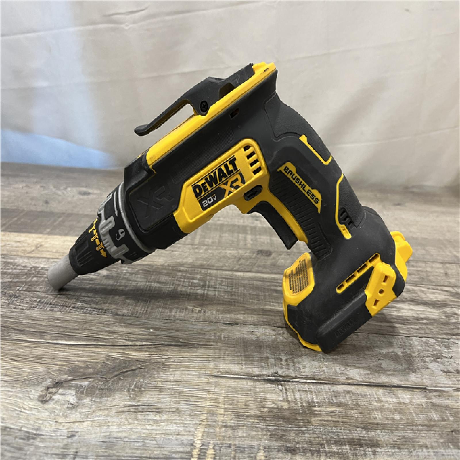 AS-IS DEWALT XR 20V MAX Lithium-Ion Cordless Brushless Screw Gun (Tool Only)