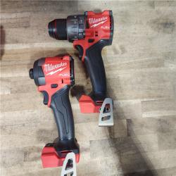 HOUSTON LOCATION - AS-IS (APPEARS LIKE NEW) Milwaukee FUEL 18V Lithium-Ion Brushless Cordless Hammer Drill and Impact Driver Combo Kit
