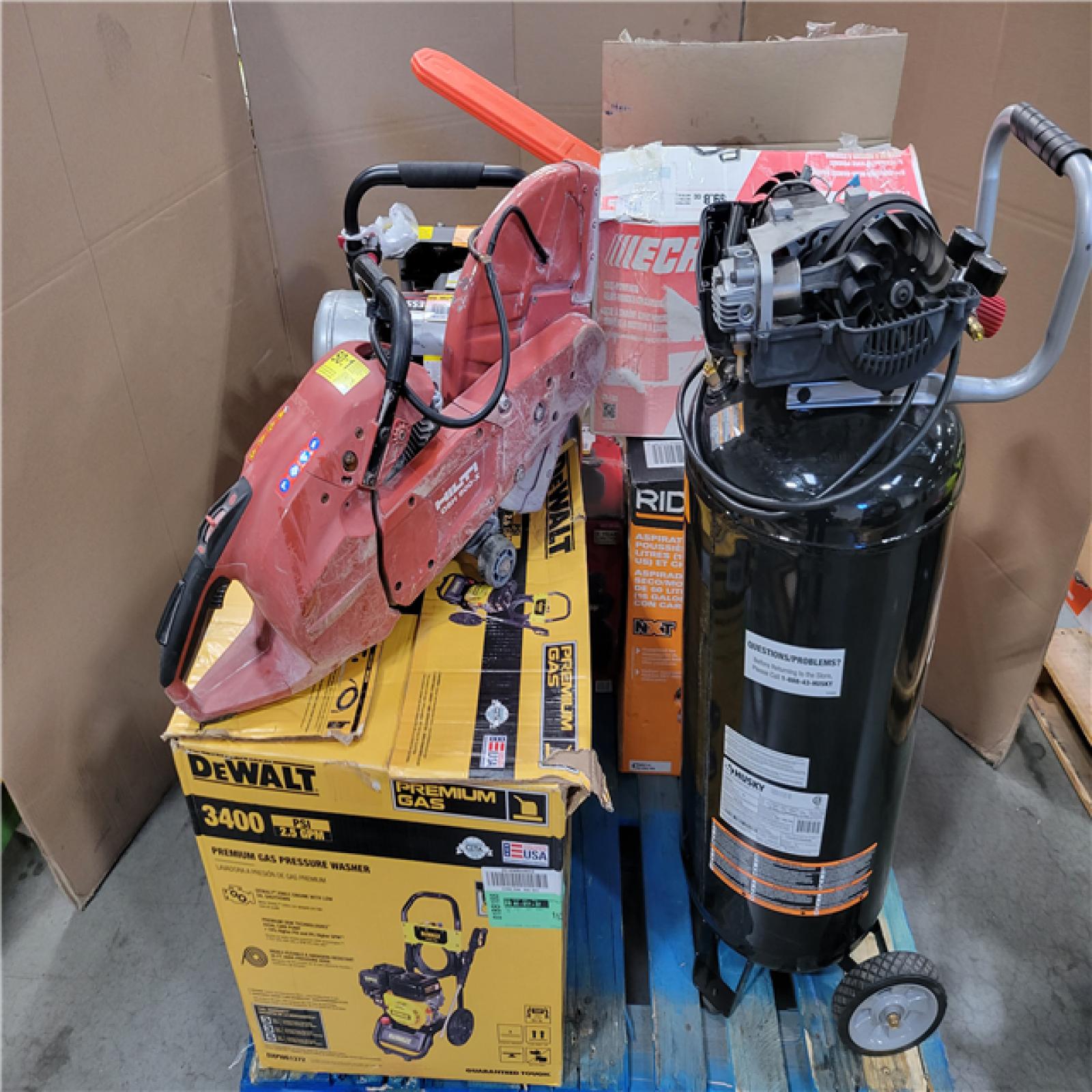 CALIFORNIA AS-IS OUTDOOR POWER EQUIPMENT