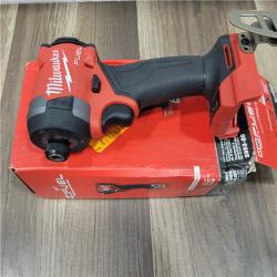 GOOD Milwaukee 2953-20 18V Lithium-Ion Brushless Cordless 1/4   Hex Impact Driver Bare Tool  Red