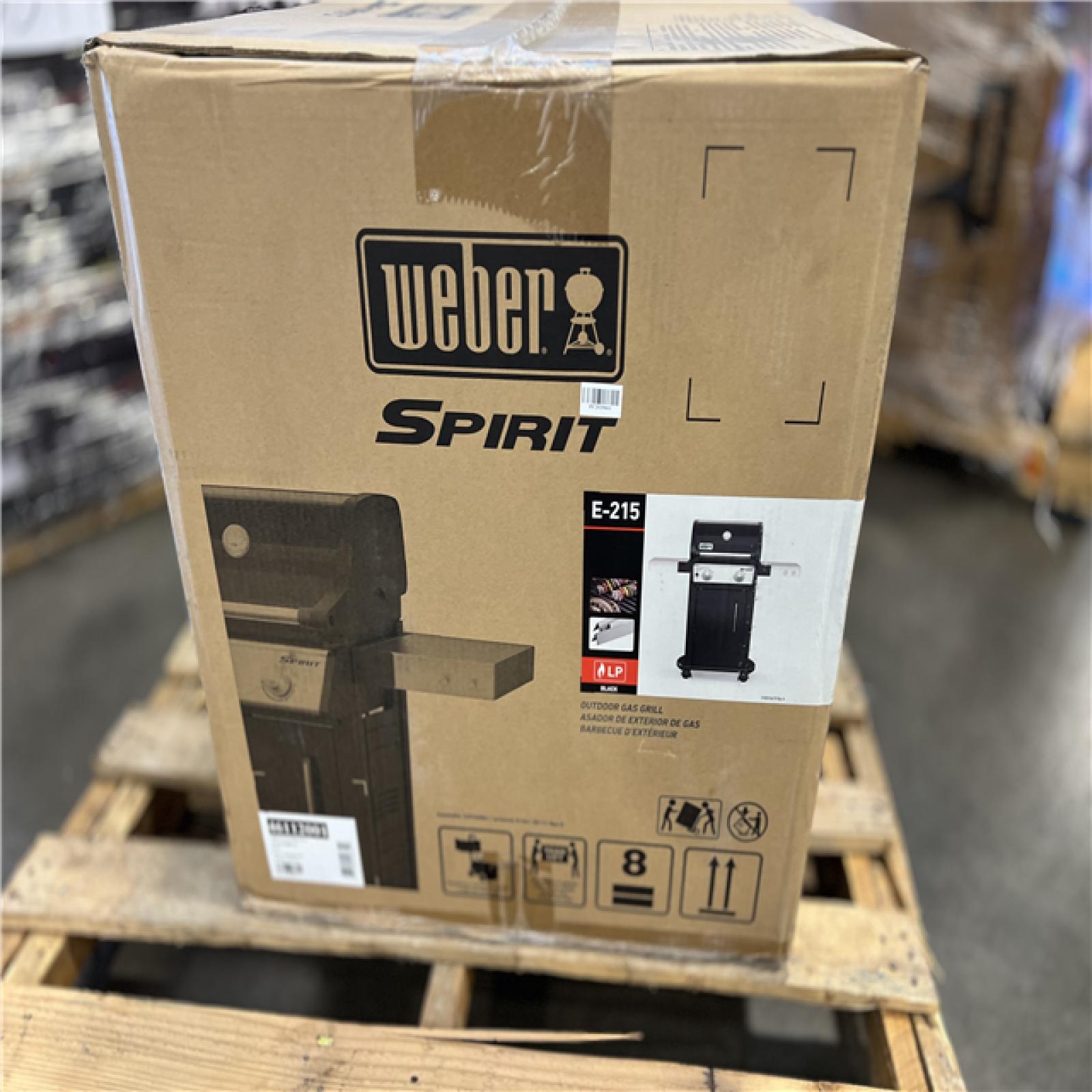 DALLAS LOCATION Weber Spirit E215 2Burner Liquid Propane Gas Grill