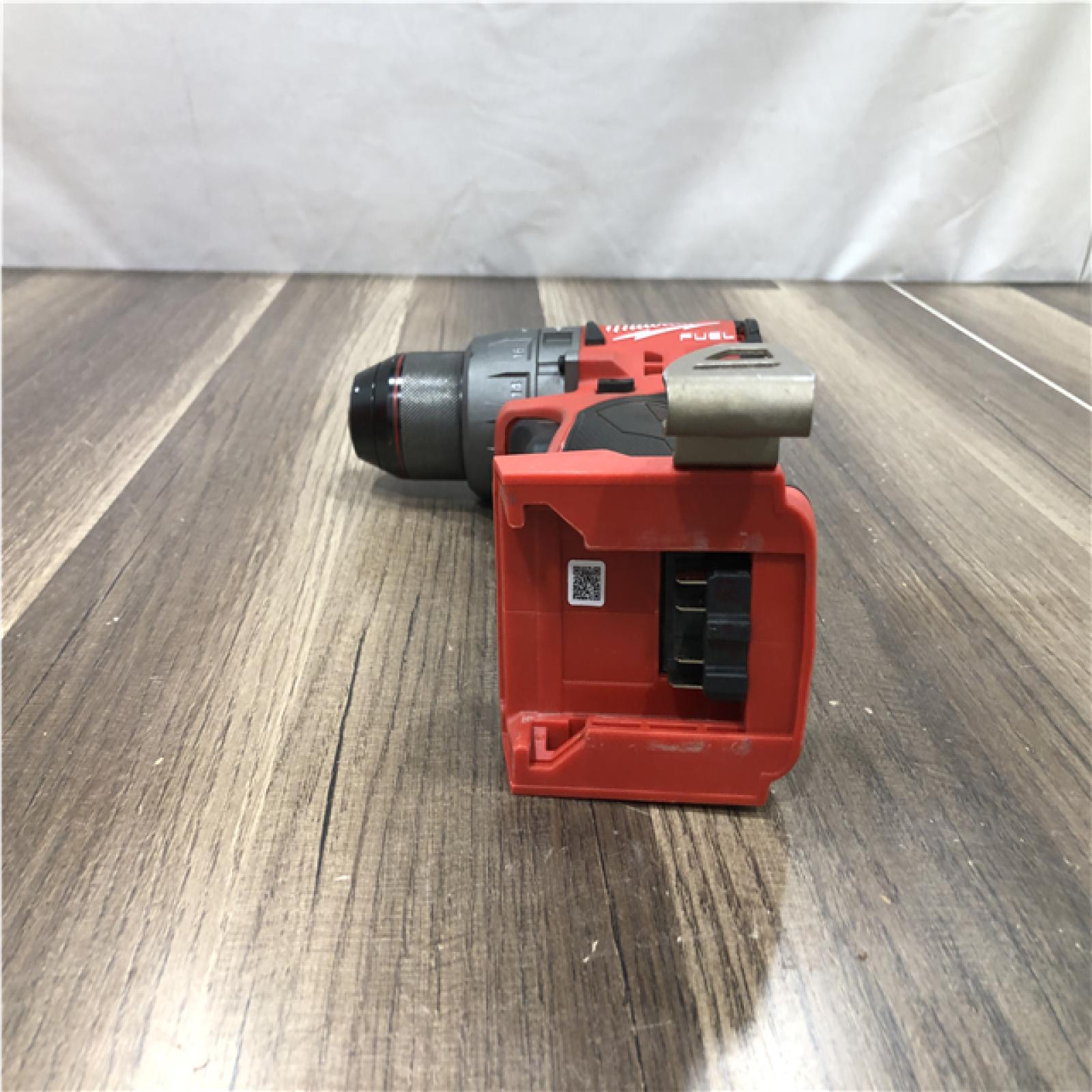 AS-IS Milwaukee FUEL 18V Lithium-Ion Brushless Cordless 1/2 in. Hammer Drill/Driver (Tool-Only)