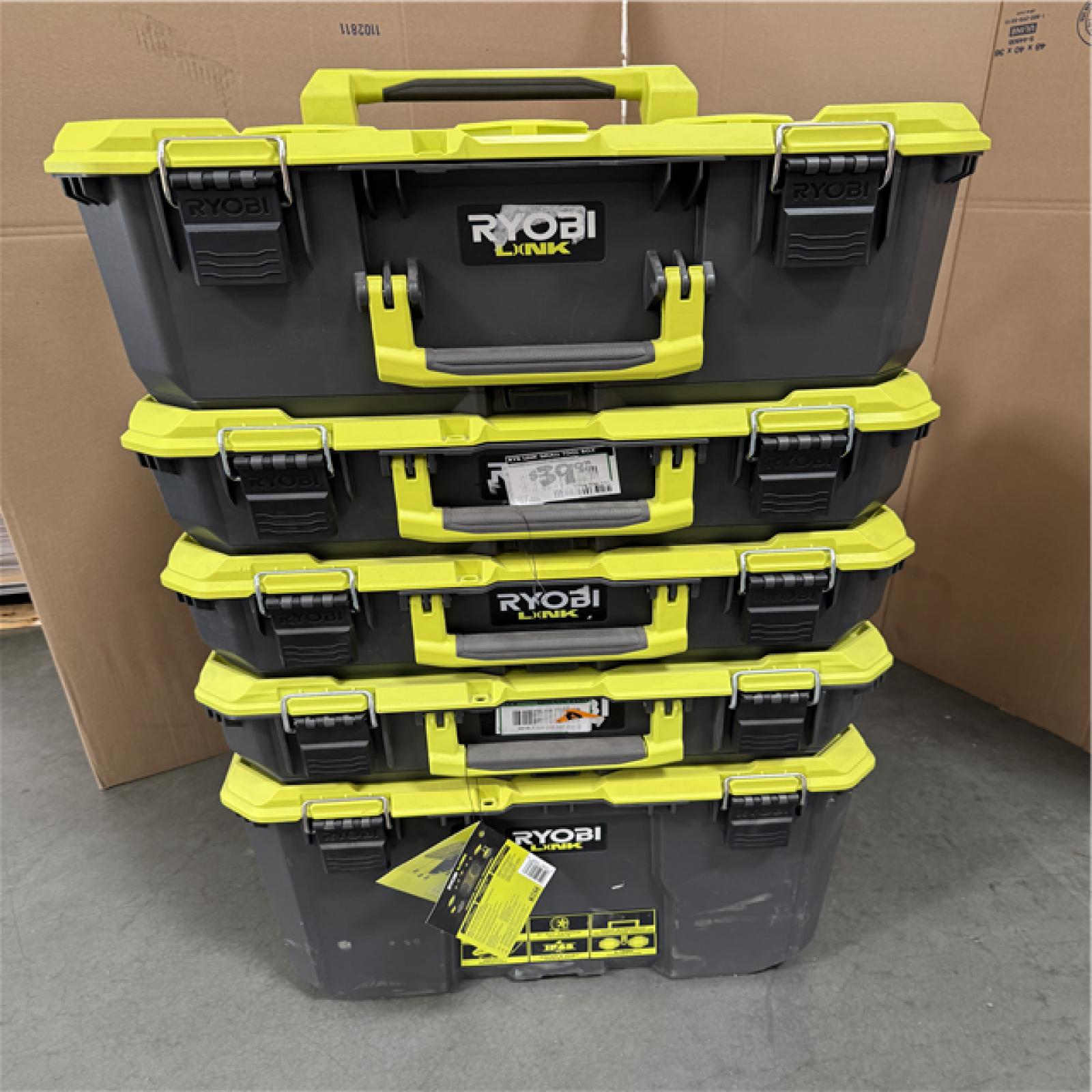 California RYOBI Tool Boxes (No Tools) Appears in Excellent Condition
