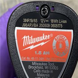 AS-IS Milwaukee 12V Lithium-Ion Cordless Drill Driver/Impact Driver Combo Kit